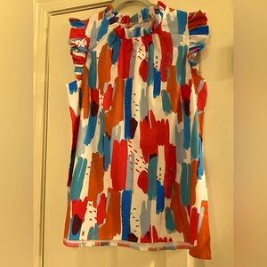 ☀️BRIGHT FUN SLEEVELESS TOP | L